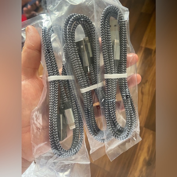 Other - iPhone charger. 10 ft long- pack of 3